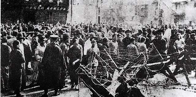 1937年10月26日,淞沪会战进入最后阶段,宝山大场防线失守,国民革命军