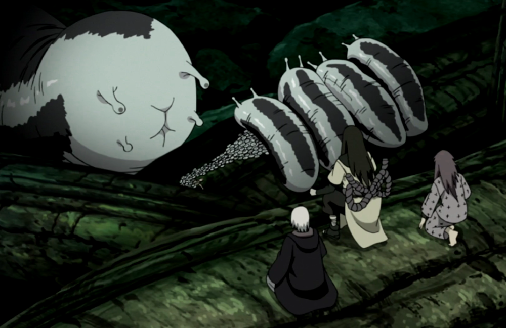 柱间的仙人模式有可能是湿骨林带来的,但是没有召唤蛞蝓却和这个结论