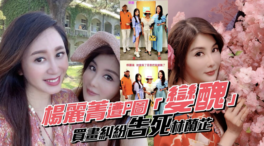 杨丽菁|不是玩笑！武打女星杨丽菁控告闺蜜修图：合照只有自己美别人都丑