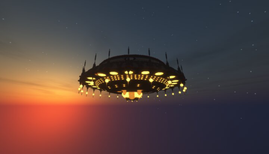 ufo|飞碟光柱的吸力有多强 《我的世界》吸走城市的飞碟你见过吗？