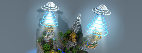 ufo|飞碟光柱的吸力有多强 《我的世界》吸走城市的飞碟你见过吗？