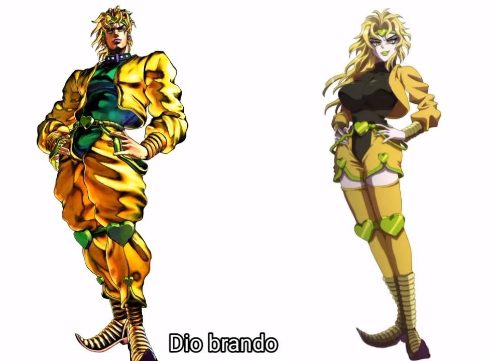 同樣的jojo立主角團換個性別後秒變美少女24張圖看夠女版jojo