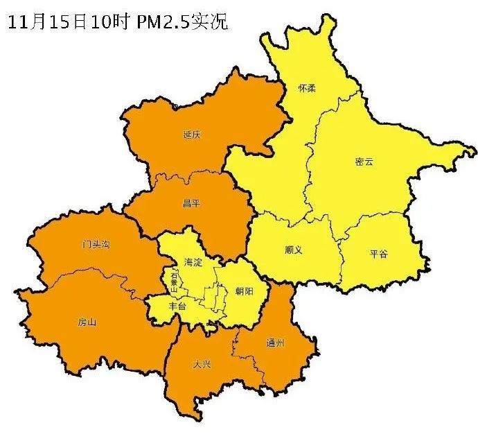 空气质量|北京今天预计中重度污染，恢复要到下周三，未来一周多阴雨天气