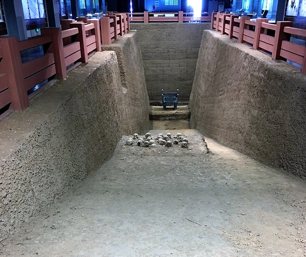 古墓日记殷墟王陵的一张伍元停车票