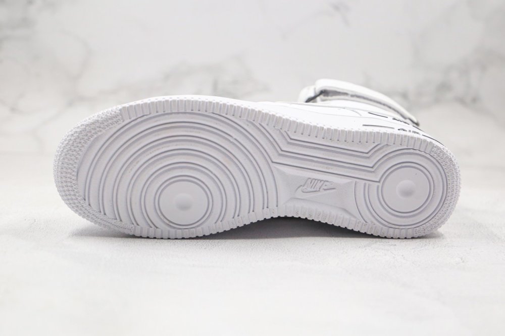 耐克nikeairforce1high空军一号af1白黑解构