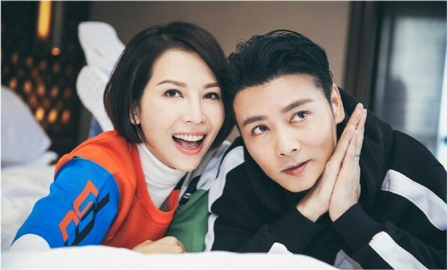 蔡少芬|蔡少芬为儿子庆生，罕见公开三个孩子同框正面照，全都长得像妈妈