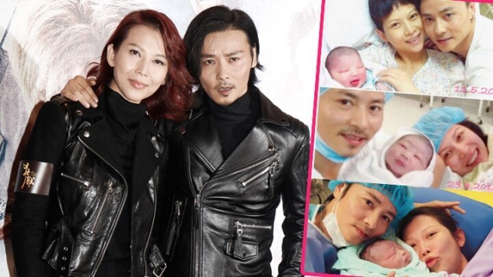 蔡少芬|蔡少芬为儿子庆生，罕见公开三个孩子同框正面照，全都长得像妈妈