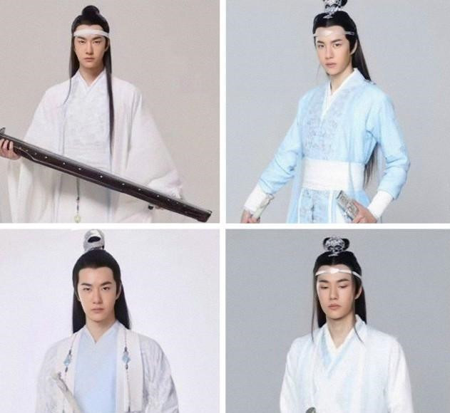 《陈情令》初始定妆照曝光,魏无羡师姐还好,看到蓝湛:幸好换了