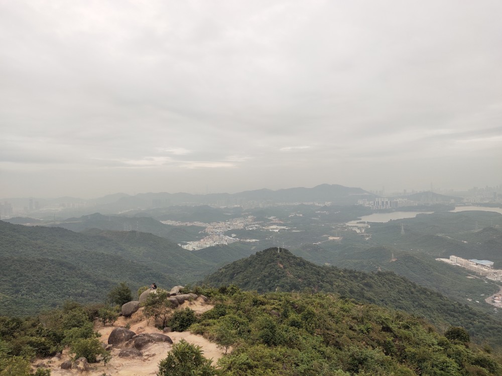 主攻大羊台山山路崎岖有点挑战性