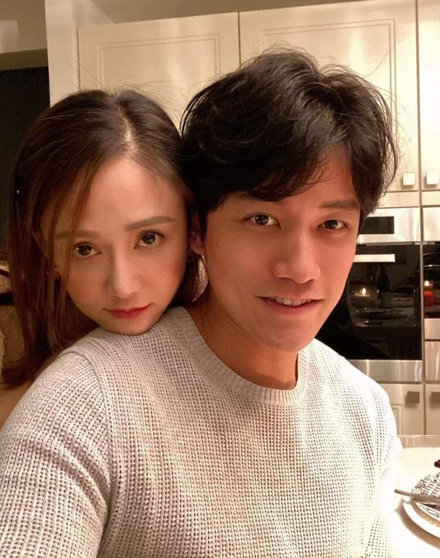 陈乔恩|陈乔恩带男友看演出，台下亲密合影，艾伦来台湾两个月仍不舍离开