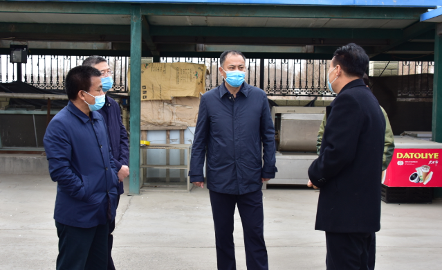 秦伟调研昌吉市冷链食品行业疫情防控工作