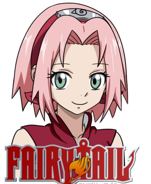 画师挑战不同画风的小樱鬼灭版比雏田还温柔jojo版帅过佐助