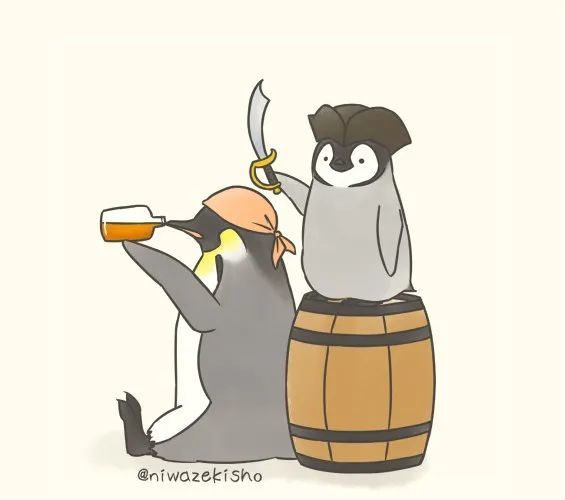 蠢萌的小企鹅漫画可爱值满分第一幅就让人爱了