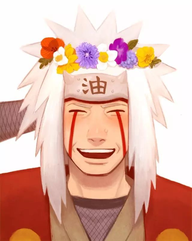 火影忍者自来也壁纸那个爱笑爱闹的白发少年