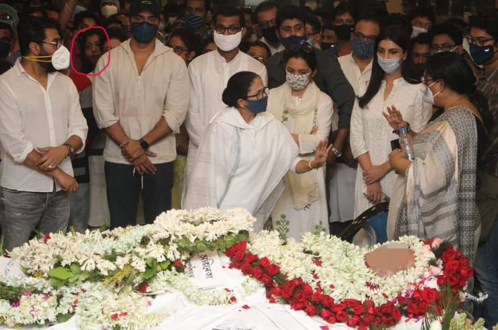 印度死去的明星葬礼图片