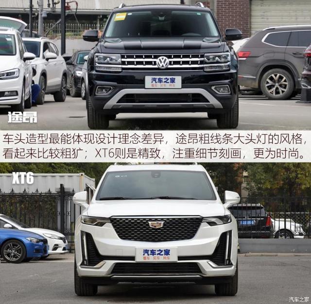 同价位的较量 大众途昂全面对比凯迪拉克XT6