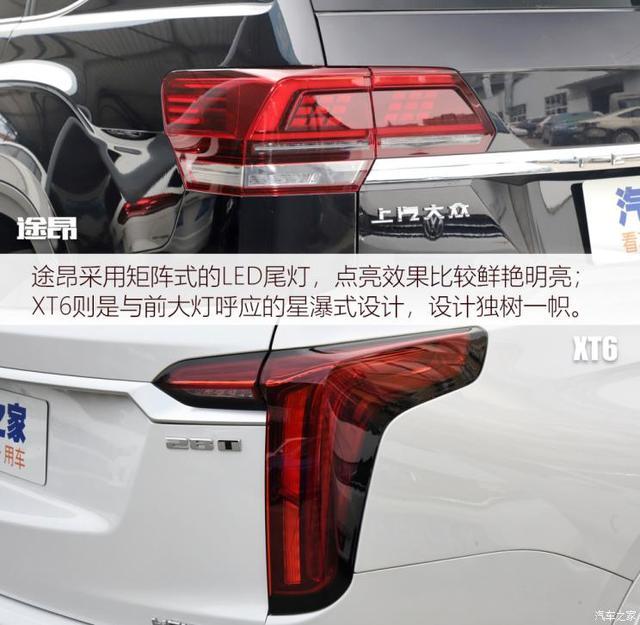 同价位的较量 大众途昂全面对比凯迪拉克XT6