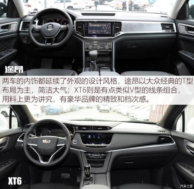 同价位的较量 大众途昂全面对比凯迪拉克XT6