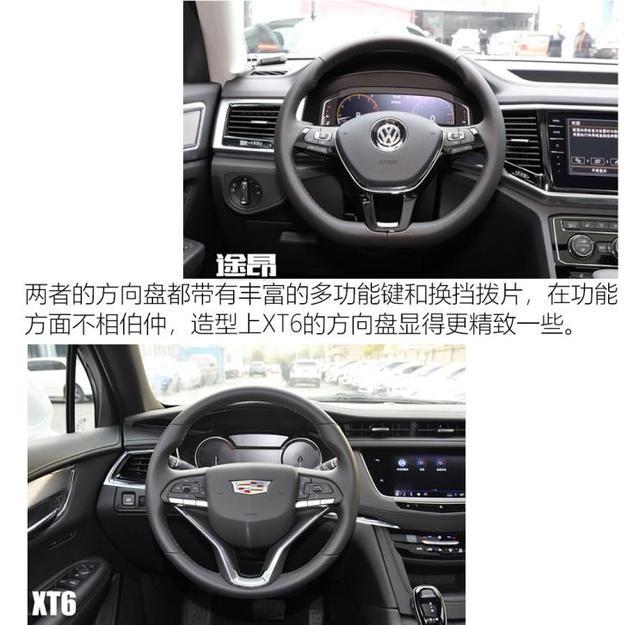同价位的较量 大众途昂全面对比凯迪拉克XT6