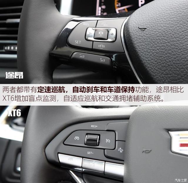 同价位的较量 大众途昂全面对比凯迪拉克XT6