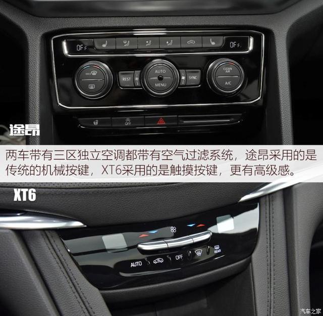 同价位的较量 大众途昂全面对比凯迪拉克XT6