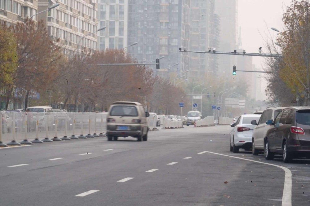 朝阳区|百子湾南二路堵点打通了！拓宽为双向四车道