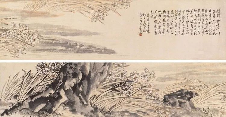 武昌艺专|奋斗的传奇一生丨长安画派康师尧罕见精品花鸟100幅