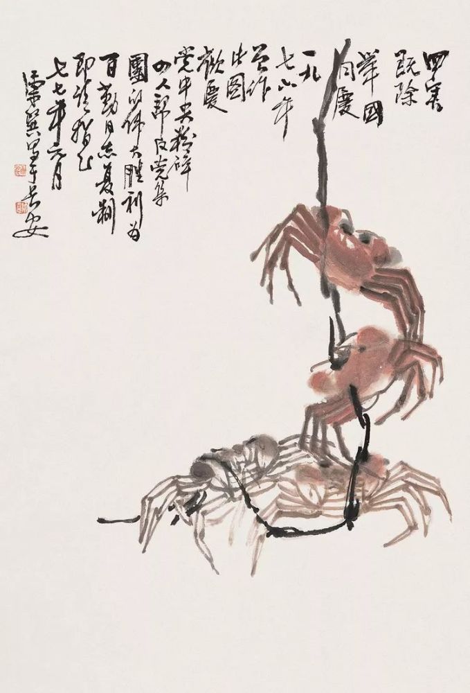 武昌艺专|奋斗的传奇一生丨长安画派康师尧罕见精品花鸟100幅