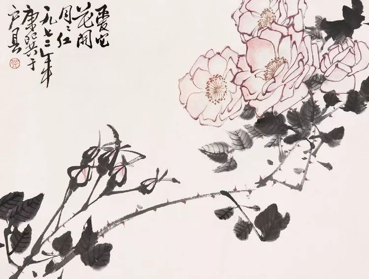 武昌艺专|奋斗的传奇一生丨长安画派康师尧罕见精品花鸟100幅