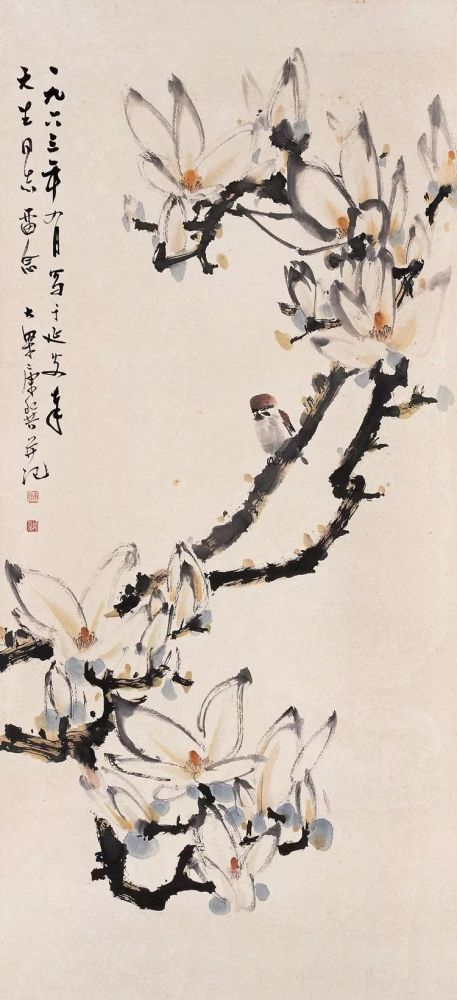 武昌艺专|奋斗的传奇一生丨长安画派康师尧罕见精品花鸟100幅