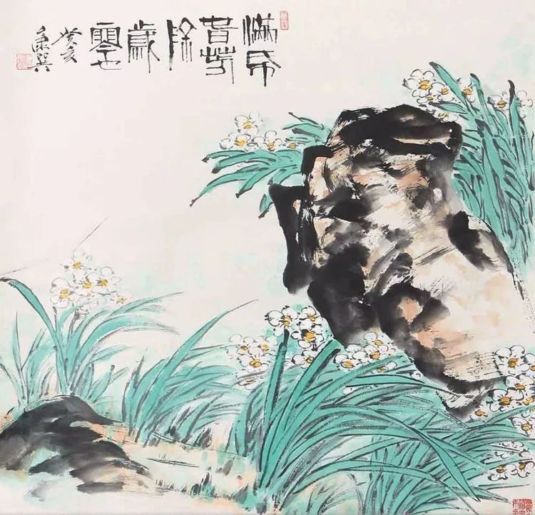 武昌艺专|奋斗的传奇一生丨长安画派康师尧罕见精品花鸟100幅