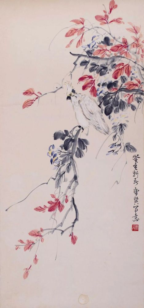 武昌艺专|奋斗的传奇一生丨长安画派康师尧罕见精品花鸟100幅