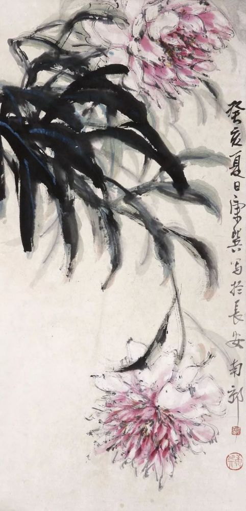 武昌艺专|奋斗的传奇一生丨长安画派康师尧罕见精品花鸟100幅