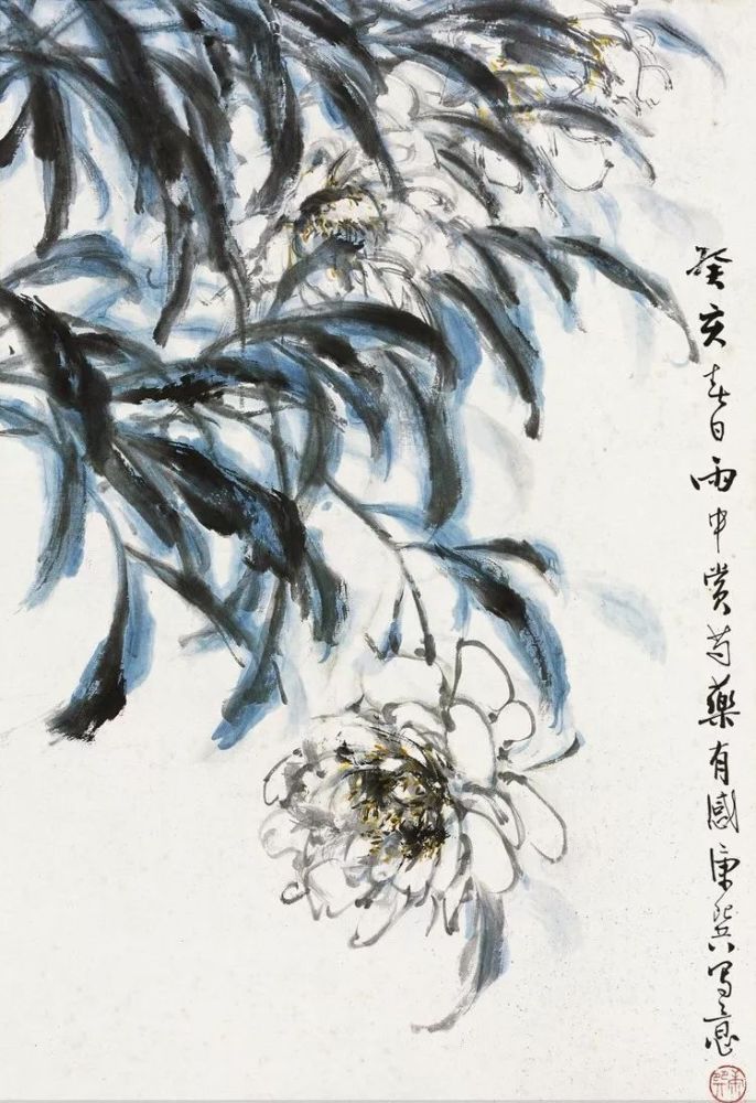 武昌艺专|奋斗的传奇一生丨长安画派康师尧罕见精品花鸟100幅