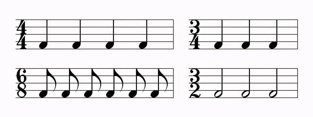 人人都能学会的乐理知识学习节拍与拍号