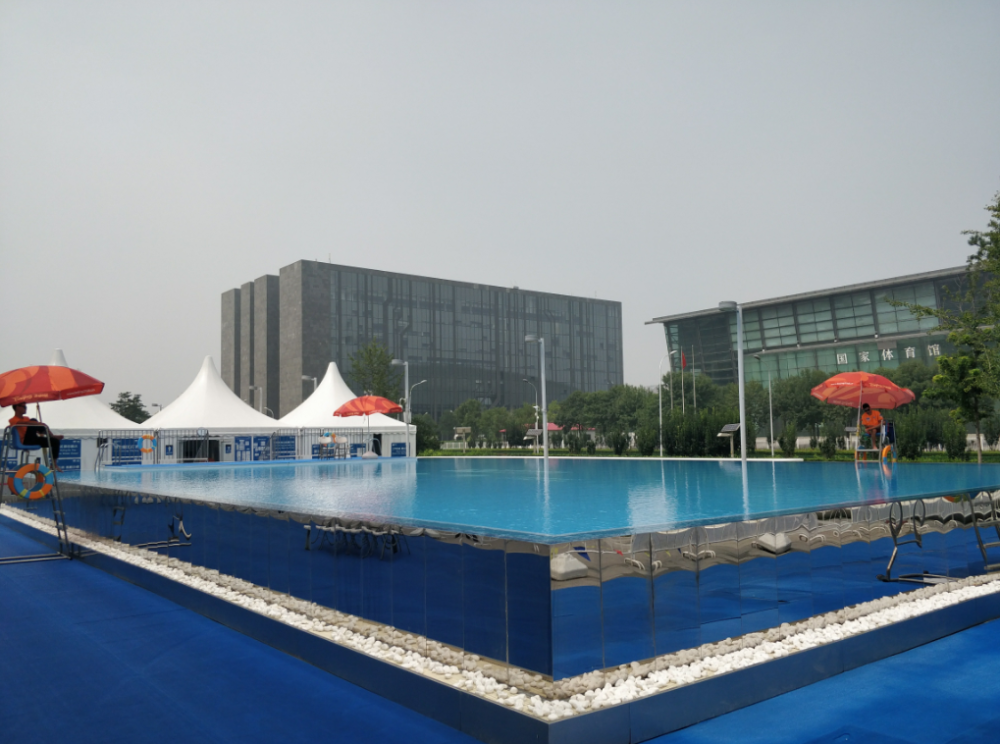 北京奥林匹克公园游泳馆随手拍该公园拥有丰富的旅游资源,包括会议