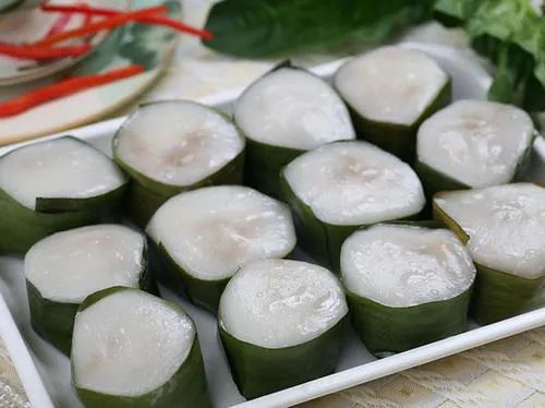 海南本土特色小吃椰丝糯米粑