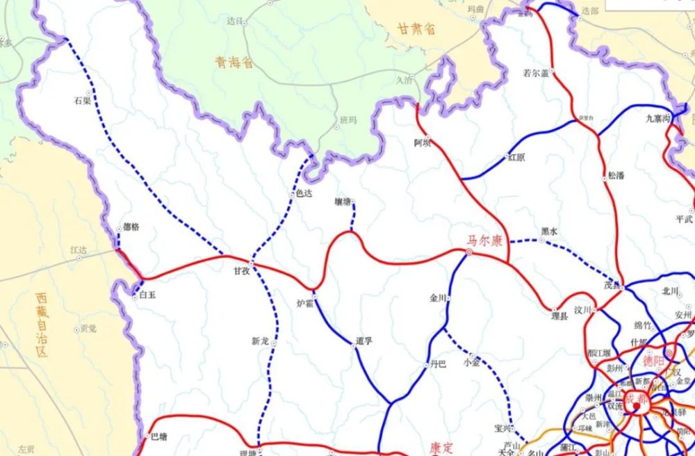 这一空白,在2019年新修订的《四川省高速公路网布局规划(至2035年)