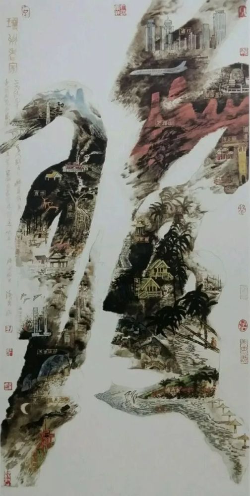 广东画院|“百变”汤集祥：写意画家胜过做皇帝