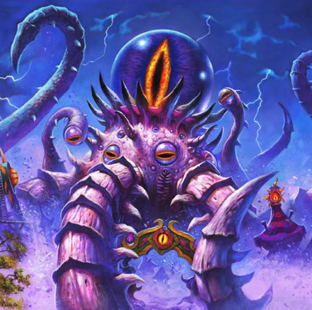 炉石传说四大古神有五个是常识原画细节很多但不建议观看