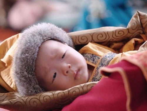 文殊奴汉名叫耶律隆绪,大辽的第六位皇帝,幼年登基,萧太后摄政,韩德让