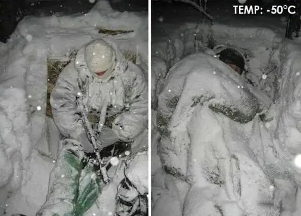 中印边境印度士兵冻死图片
