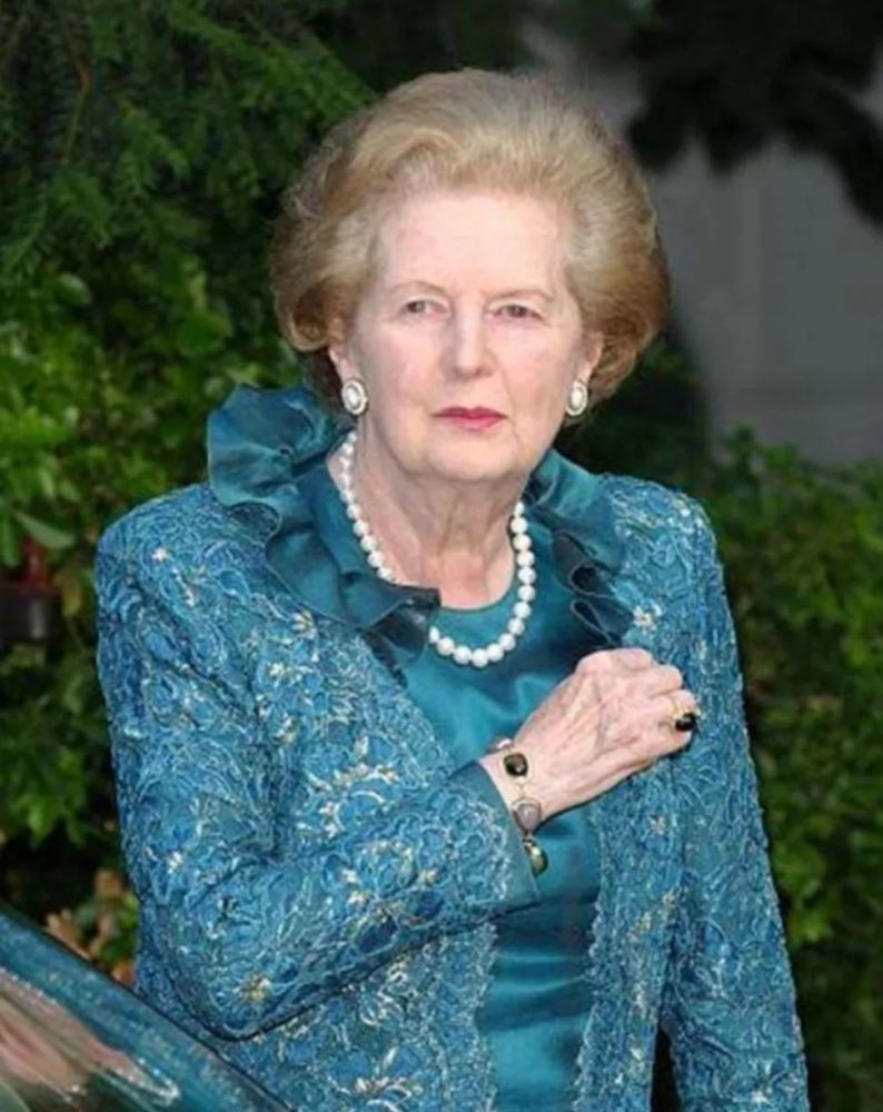 撒切尔夫人:晚年境况凄凉,87岁去世时,儿女都不愿来料理后事_腾讯新闻