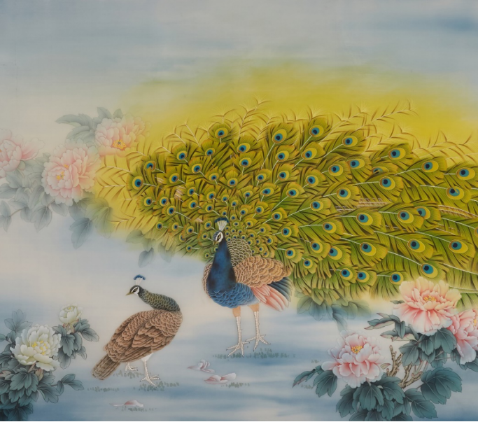 青年画家王云飞与他的工笔画之路