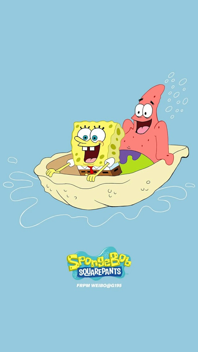 永远的伙伴海绵宝宝高清手机壁纸 手机壁纸 海绵宝宝
