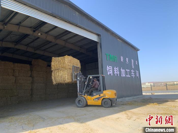 内蒙古锡林郭勒草原深处建万吨应急储草库