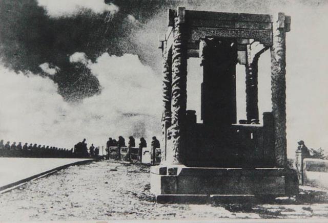 1937年卢沟桥事变旧照全面抗战的开端日寇铁蹄踏上卢沟桥
