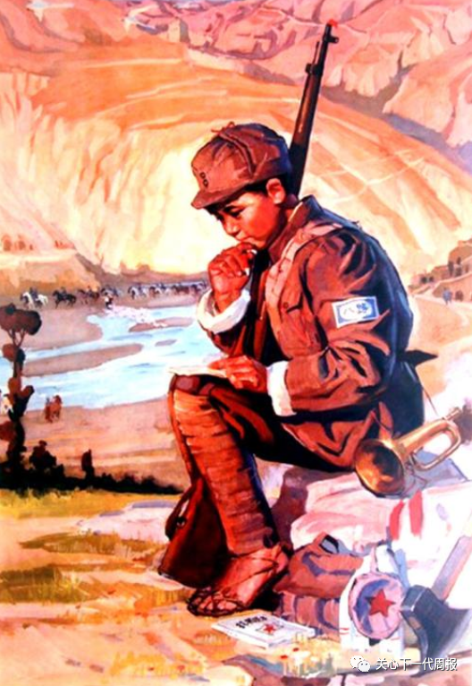 吹军号的小八路