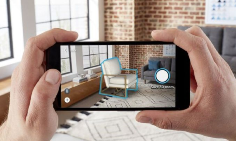 推出过ar购物工具ar view,但仅支持看到单个家居用品在房间内的效果图