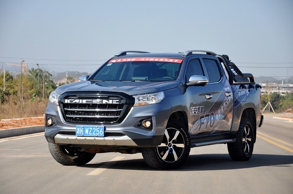 国际化越野皮卡 试驾长安凯程f70柴油版